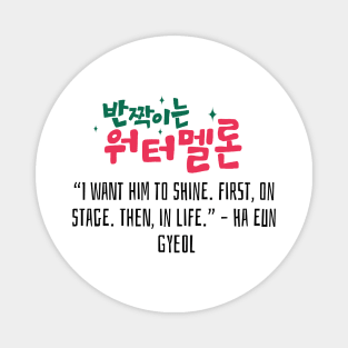 Twinkling Watermelon Korean Drama Quote Magnet